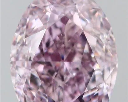 1.16ct Oval Natural Diamond (Colour Fancy Purplish Pink, Clarity VS1, GIA Certified)